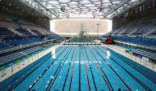 Conheça a piscina olímpica