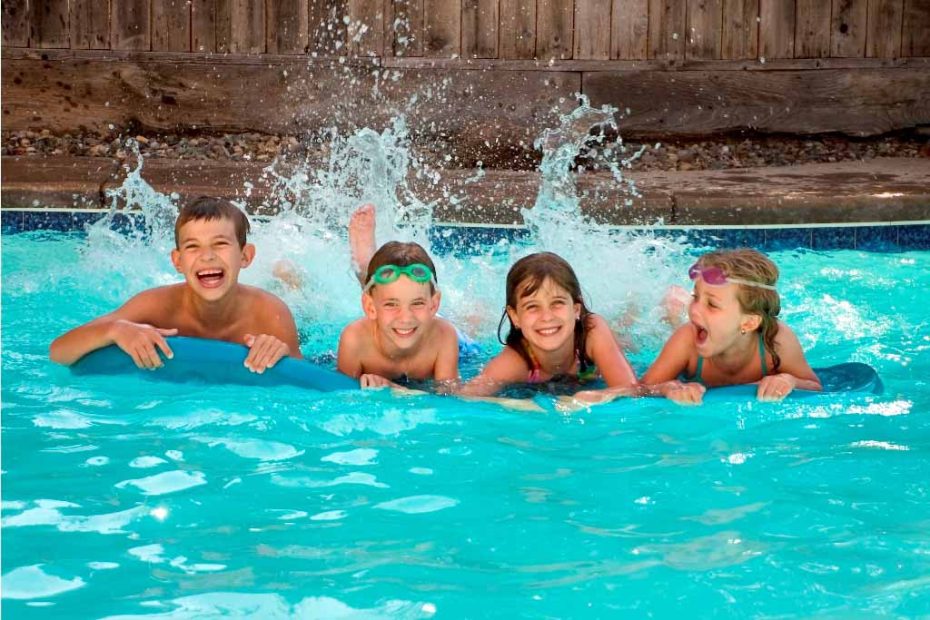 Dicas de segurança das crianças nas piscinas.