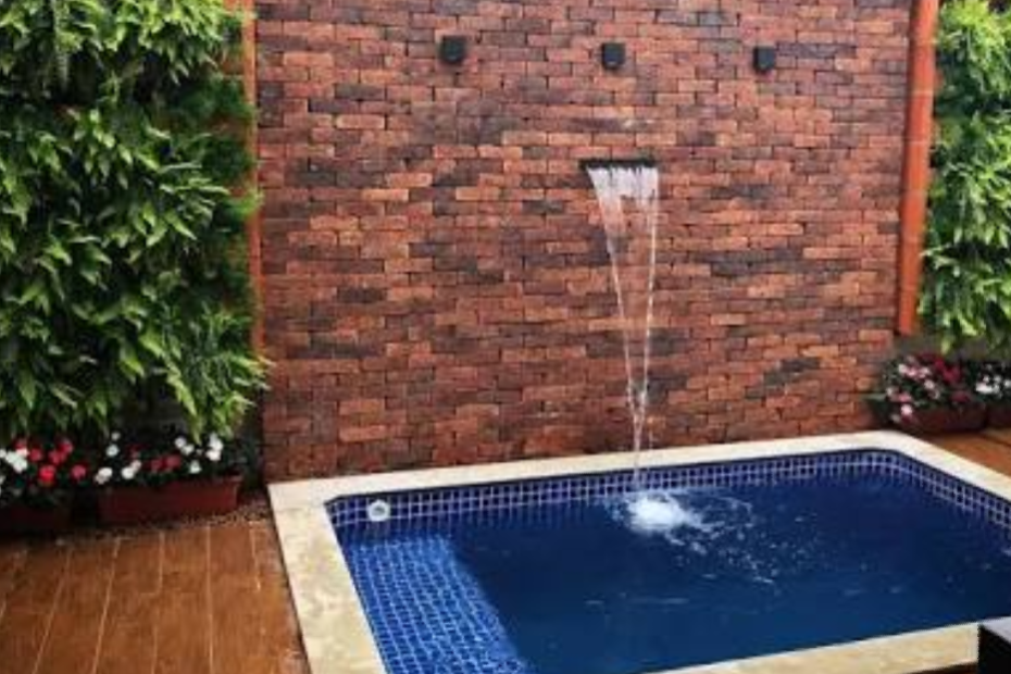 Cascata para piscina
