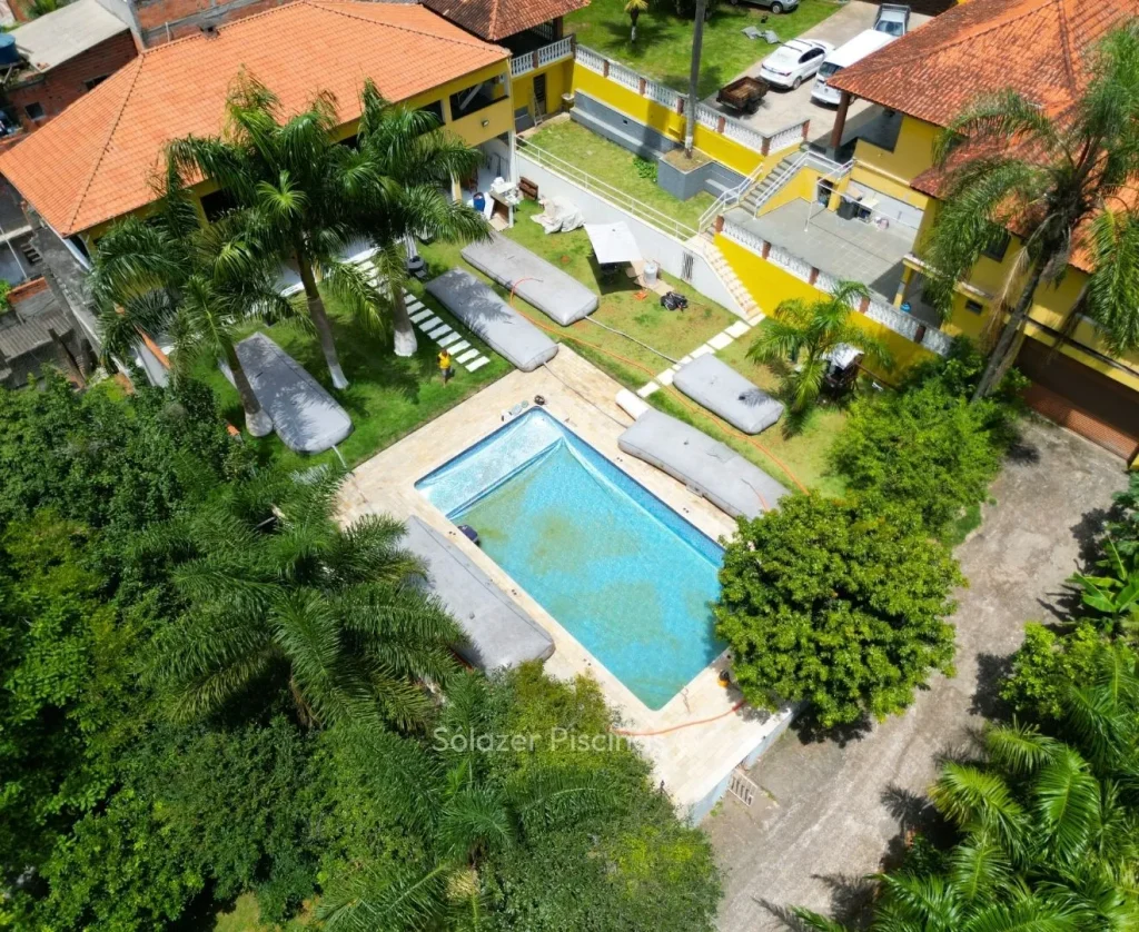 Acomodação dos reservatórios de armazenamento