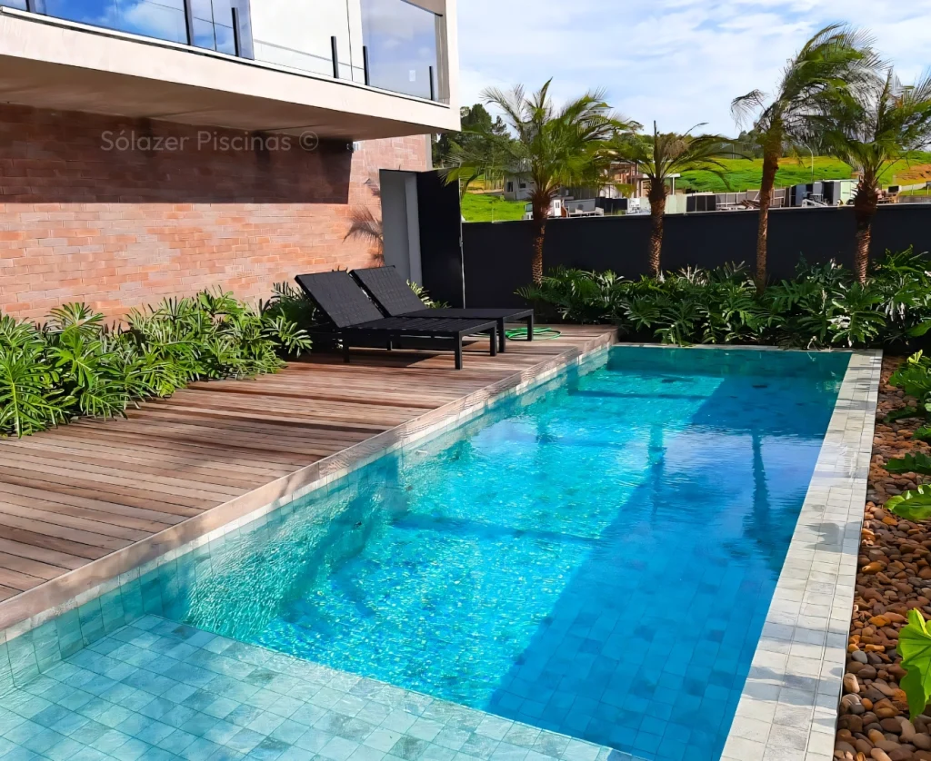piscina de concreto armado em Atibaia -SP
