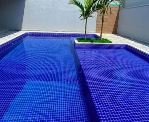 Como construir piscina de vinil com prainha em São Paulo – SP