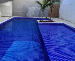 Como construir piscina de vinil com prainha em São Paulo – SP