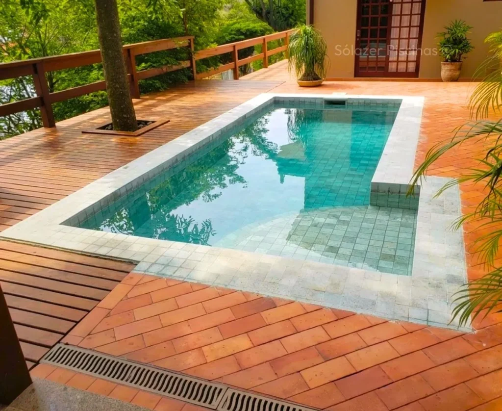 O que é uma piscina de concreto armado?