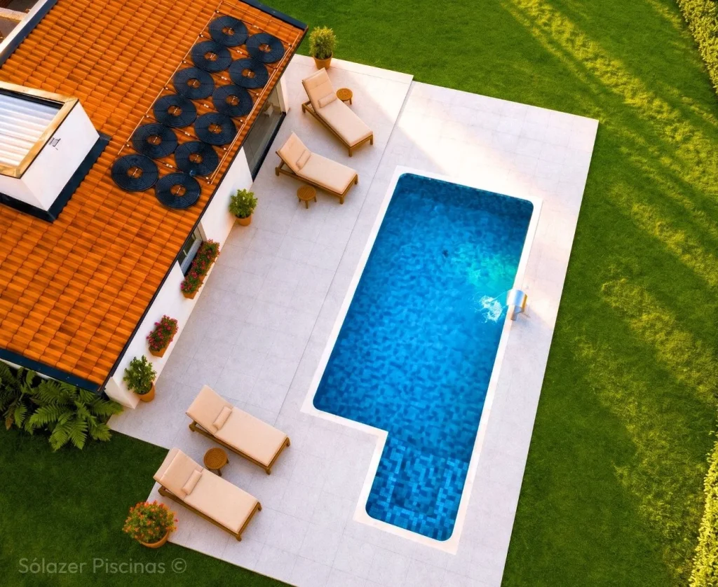 Como Escolher o Aquecedor de Piscina Ideal: Guia Completo 3 Aquecimento solar: economia para quem aproveita a piscina nos dias mais quentes