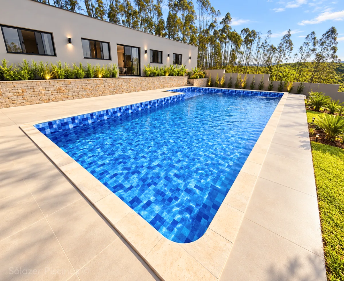 Quanto tempo dura uma piscina de vinil? Veja a vida útil 4 Piscina de vinil conservada e pronta para uso