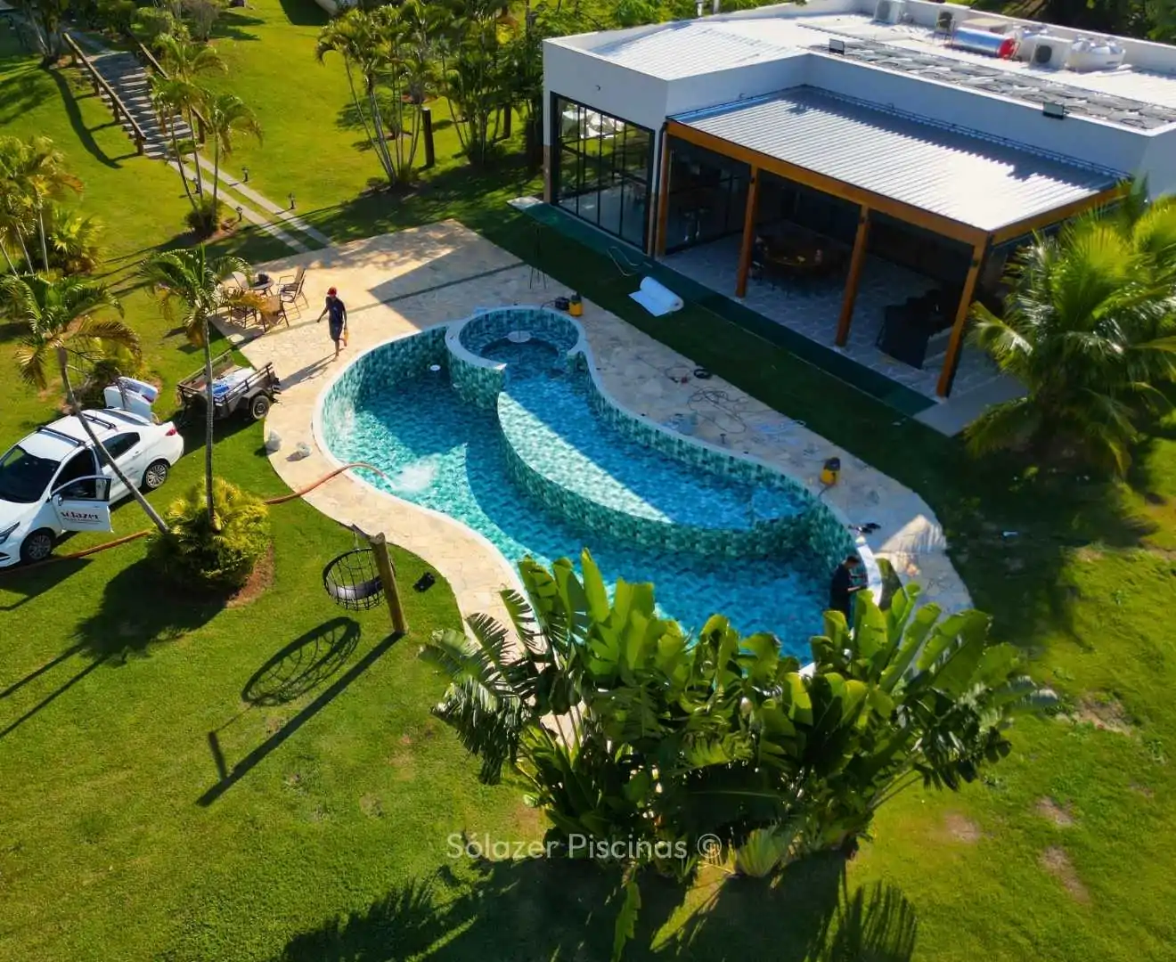 Troca de revestimento vinílico