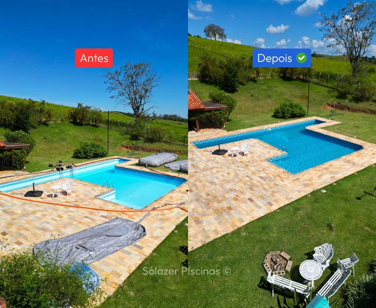 Troca de vinil com armazenamento de água