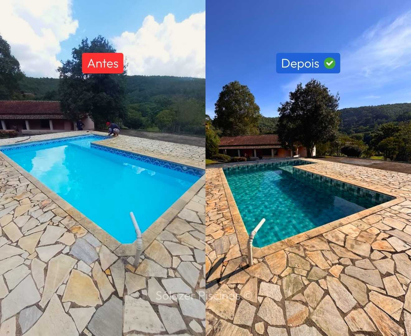 Troca de revestimento vinílico